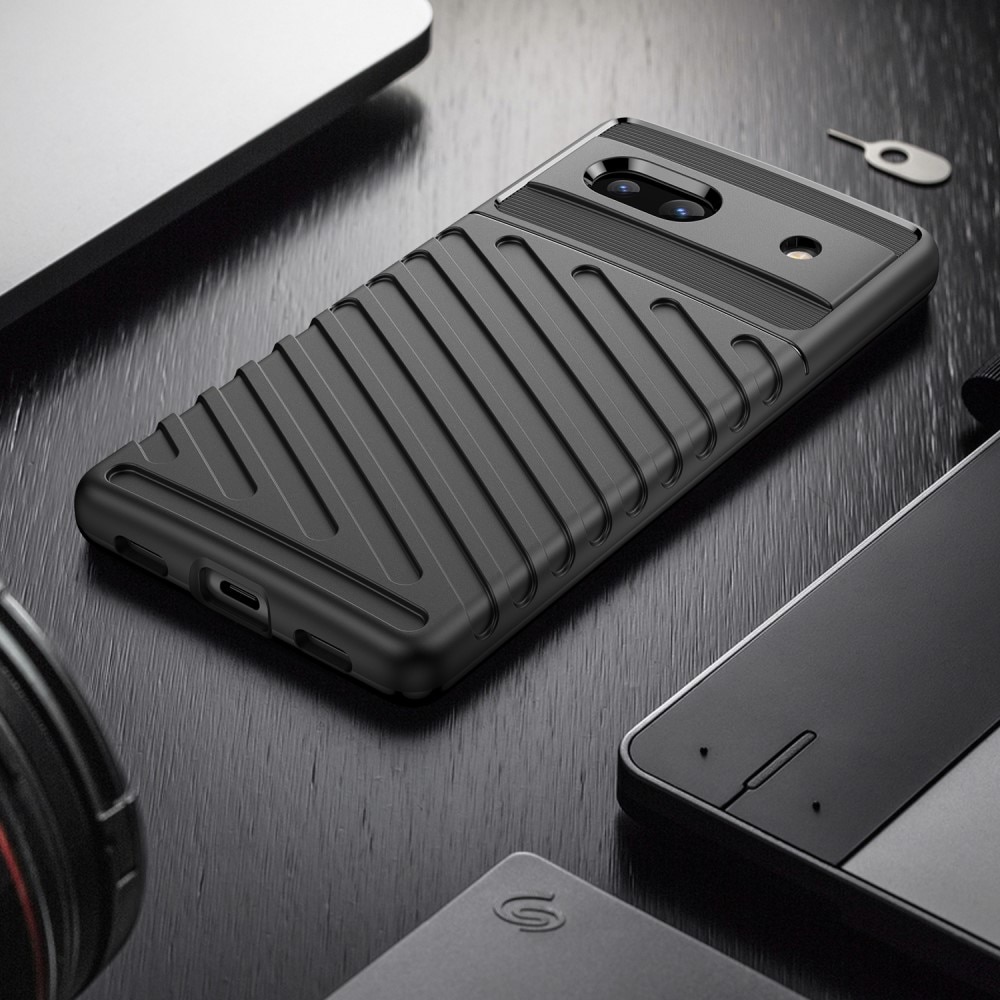 Funda Thunder TPU Google Pixel 7a negro