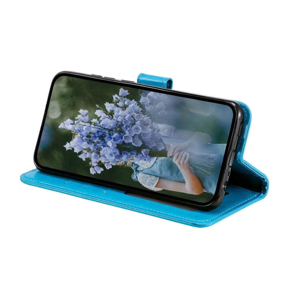 Funda de Cuero Mandala Xiaomi Redmi 12C azul