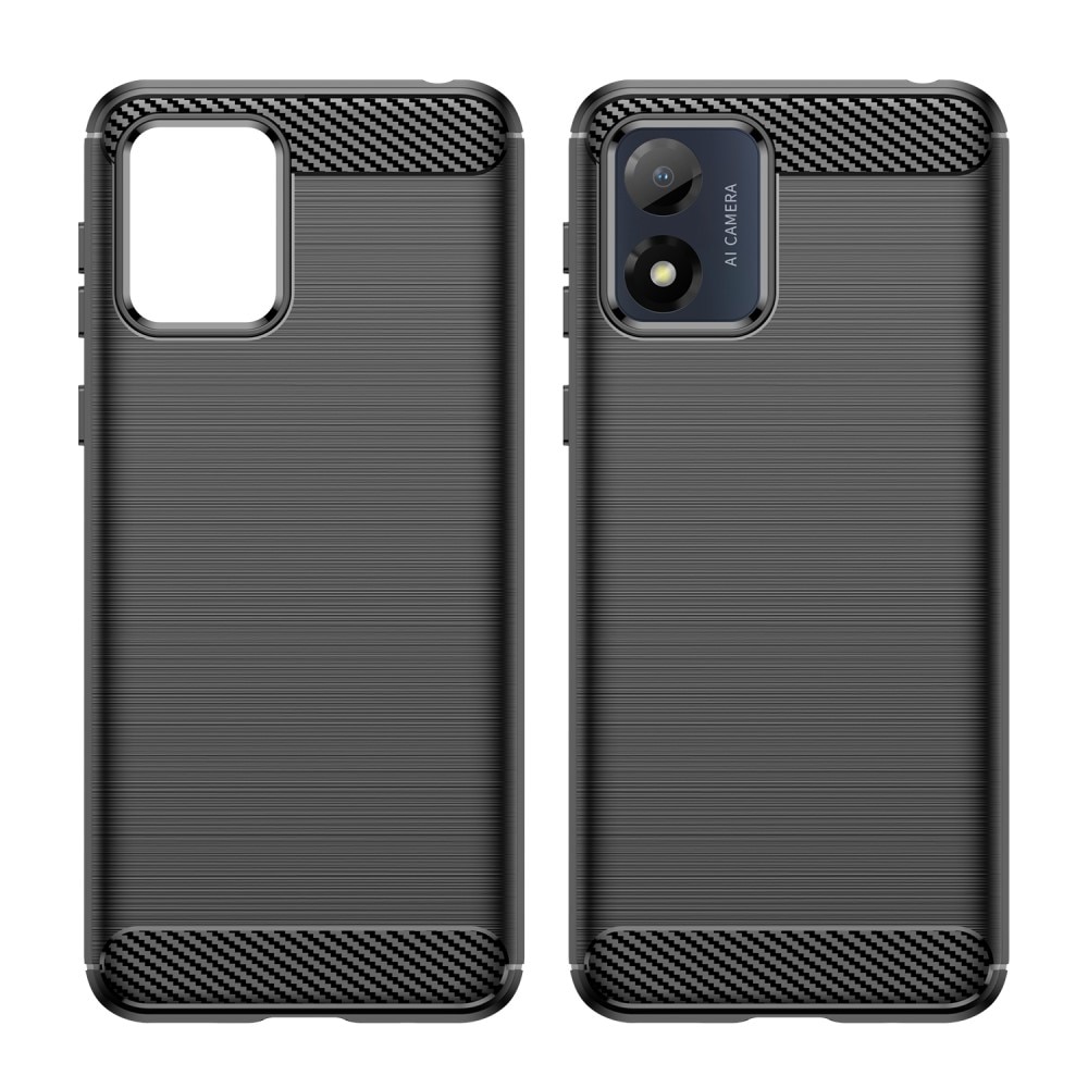 Funda TPU Brushed Motorola Moto E13 Black