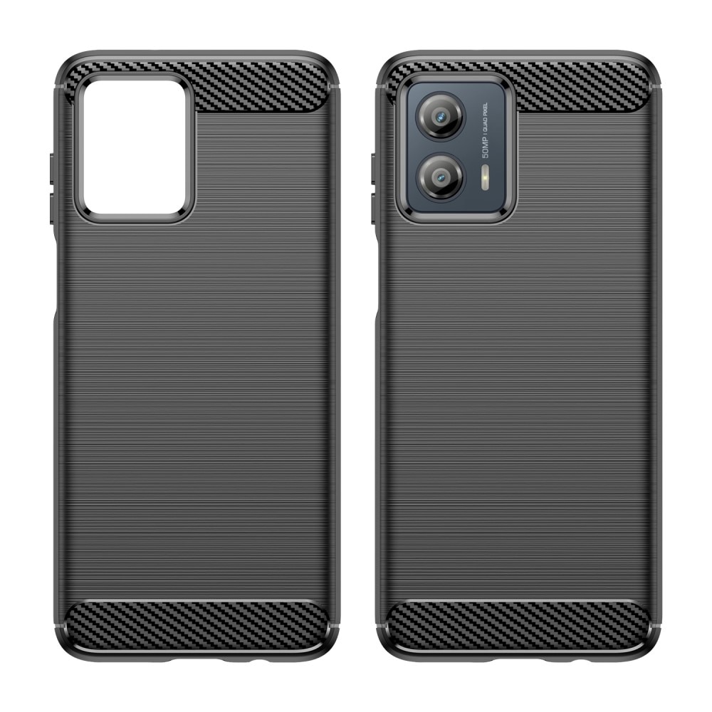 Funda TPU Brushed Motorola Moto G53 Black