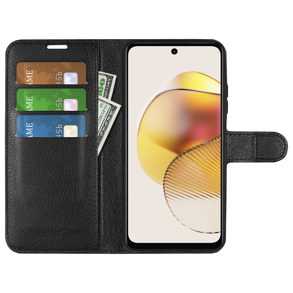 Funda cartera Motorola Moto G73 Negro