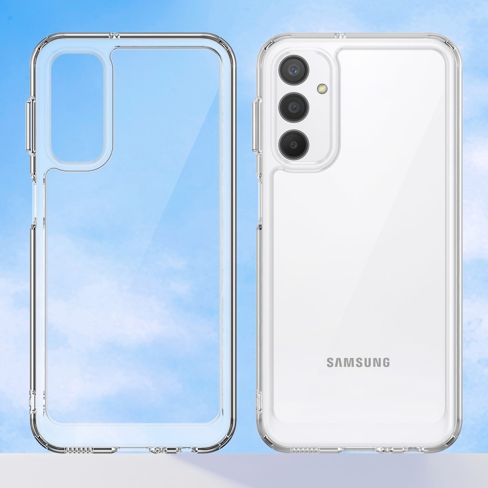 Funda híbrida Crystal Hybrid para Samsung Galaxy A24, transparente