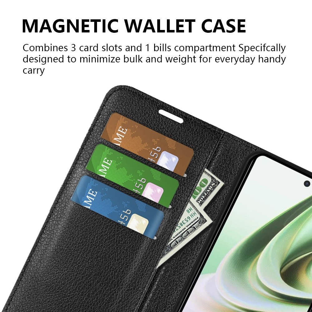 Funda cartera  OnePlus Nord CE 3 Lite Negro