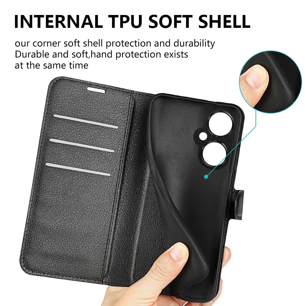 Funda cartera  OnePlus Nord CE 3 Lite Negro