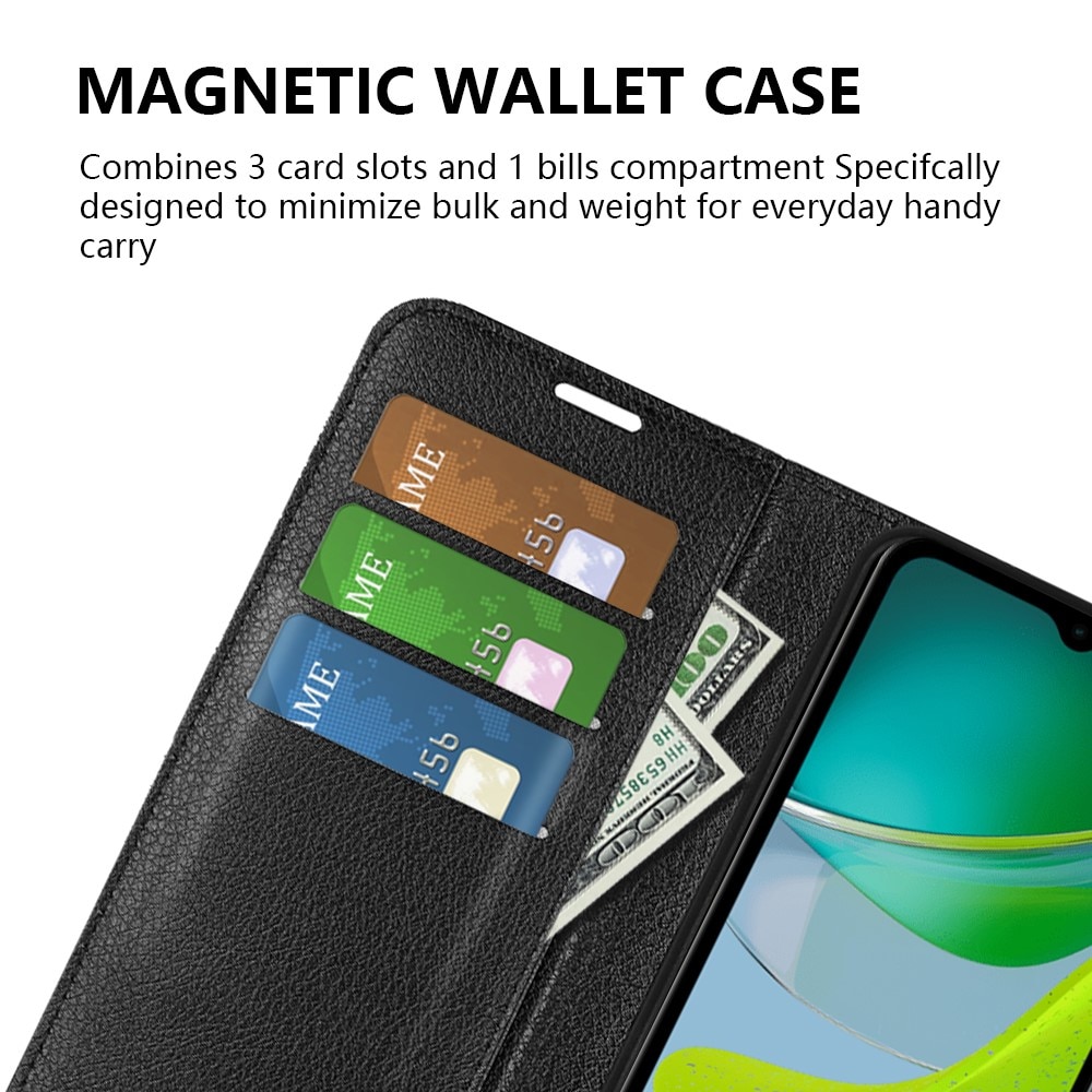 Funda cartera Motorola Moto E13 Negro