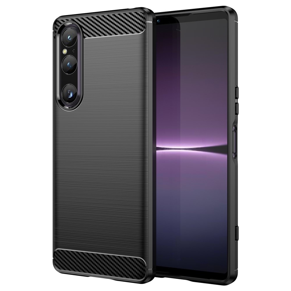 Funda TPU Brushed Sony Xperia 1 V Black