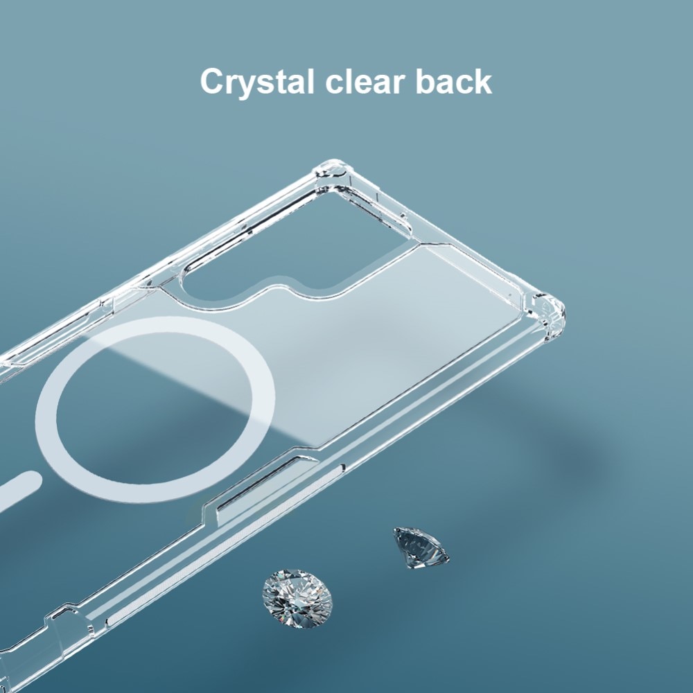 Funda Nature Pro MagSafe Samsung Galaxy S23 Ultra transparente