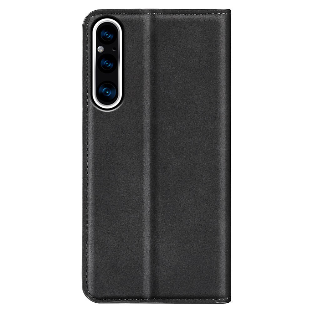 Funda delgada cartera Sony Xperia 1 V negro