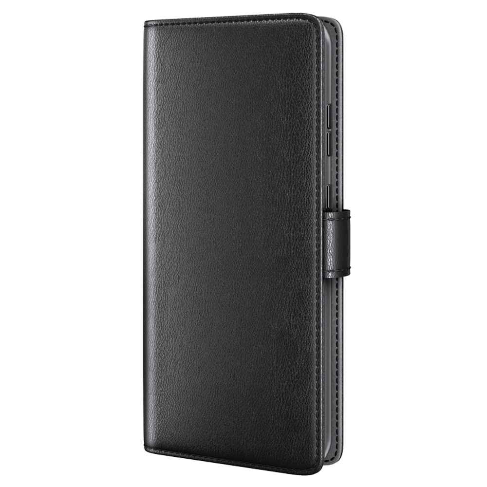 Funda de cuero genuino Sony Xperia 10 V, negro