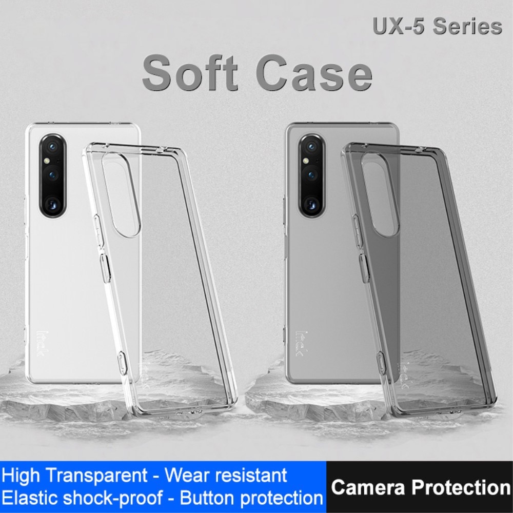 Funda TPU Case Sony Xperia 1 V Transparente