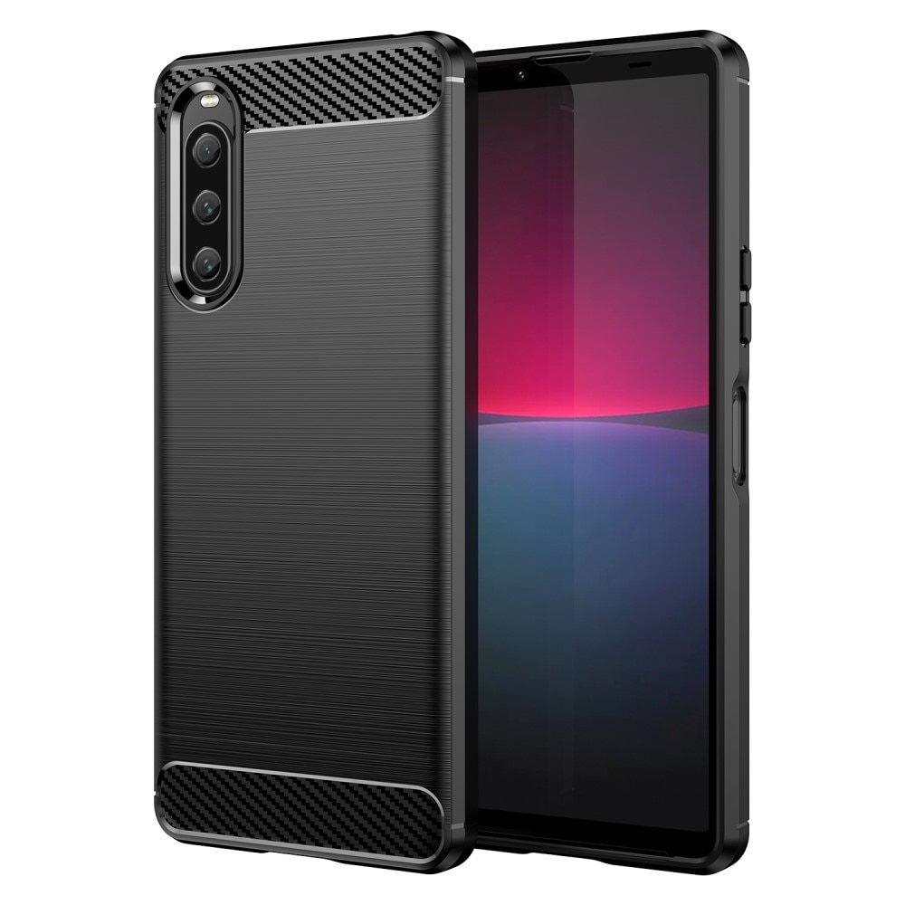 Funda TPU Brushed Sony Xperia 10 V Black