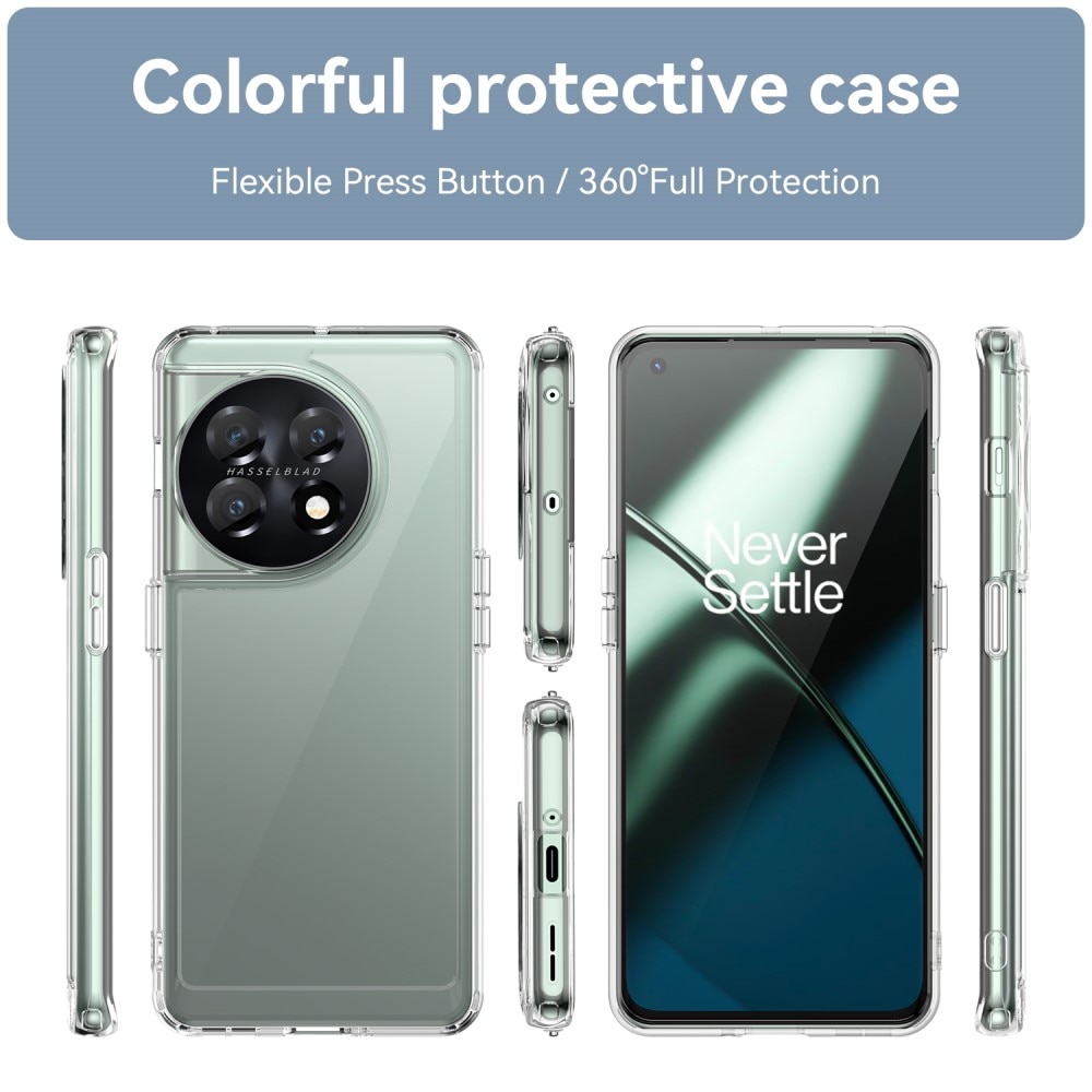 tectTech Funda híbrida Crystal Hybrid para OnePlus 11, transparente -  Comprar online