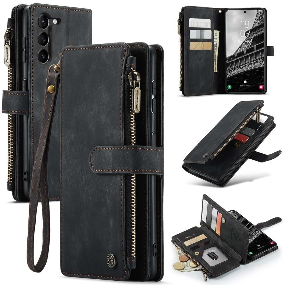 Cartera Zipper Samsung Galaxy S23 Negro