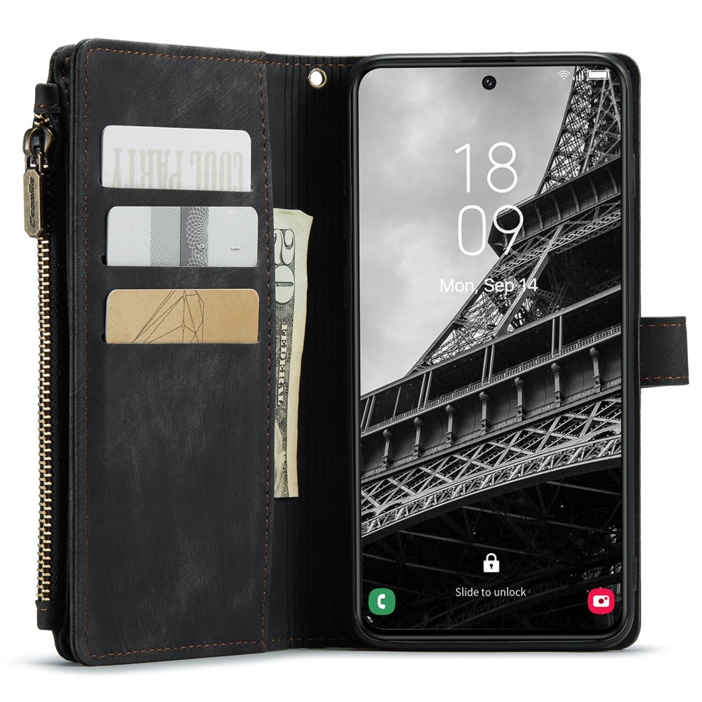 Cartera Zipper Samsung Galaxy S23 Negro