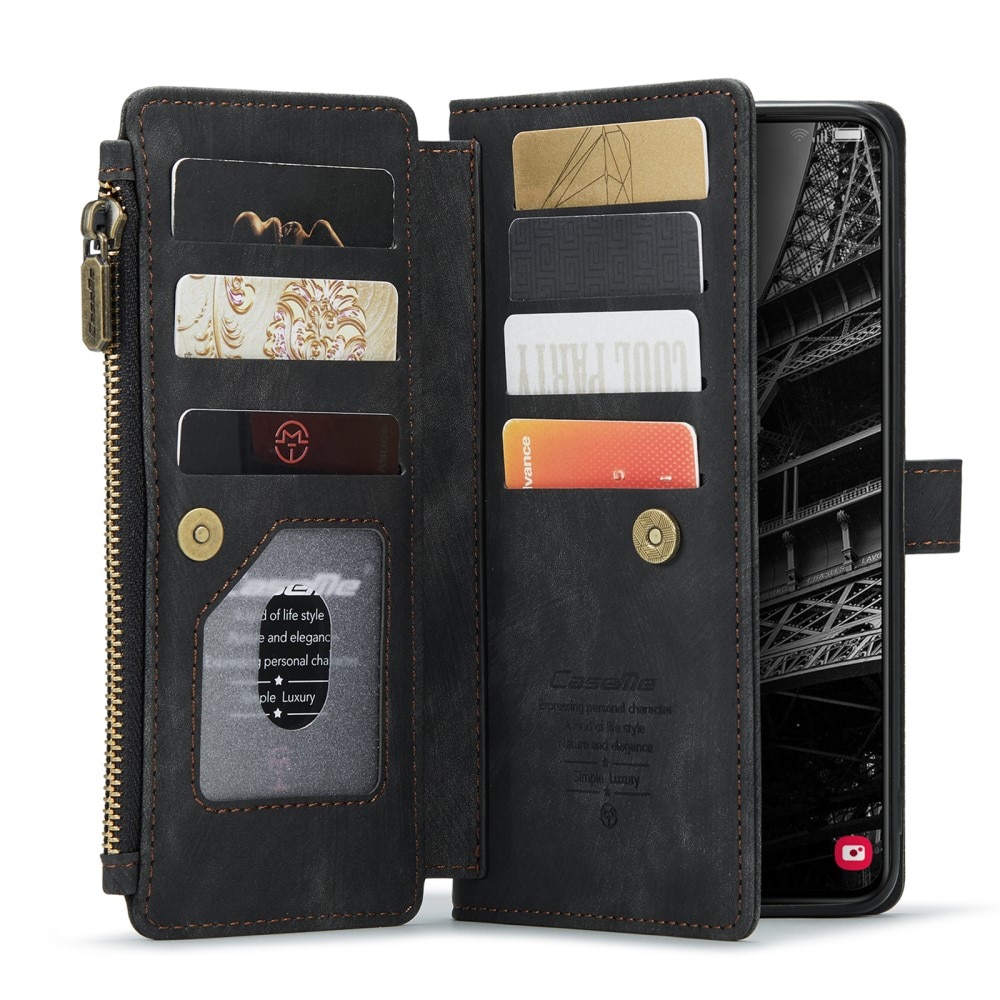 Cartera Zipper Samsung Galaxy S23 Negro