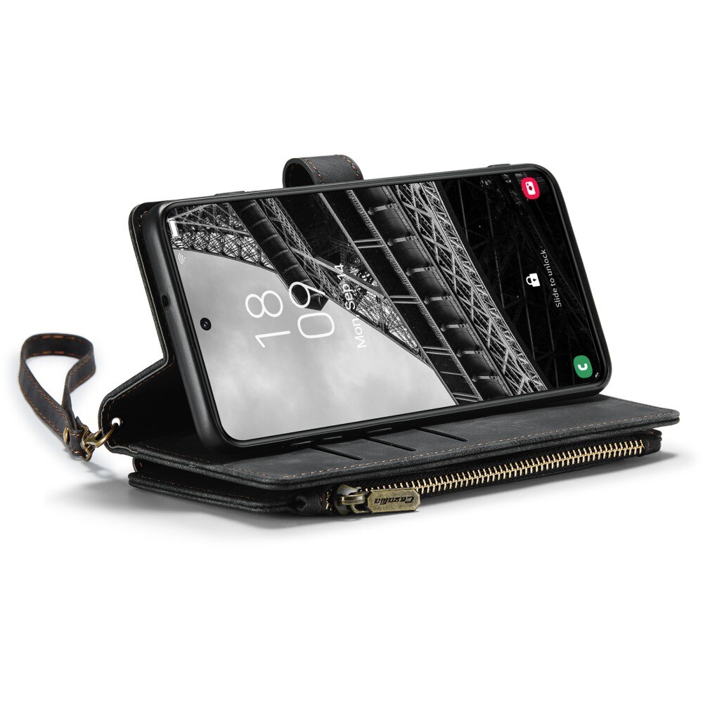 Cartera Zipper Samsung Galaxy S23 Plus Negro