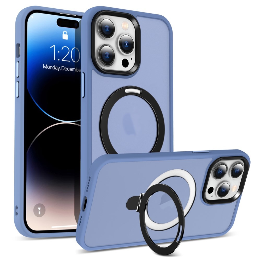 Funda híbrida MagSafe Ring iPhone 14 Pro Max azul