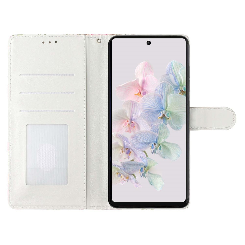 Funda cartera Google Pixel 6a mariposas azules