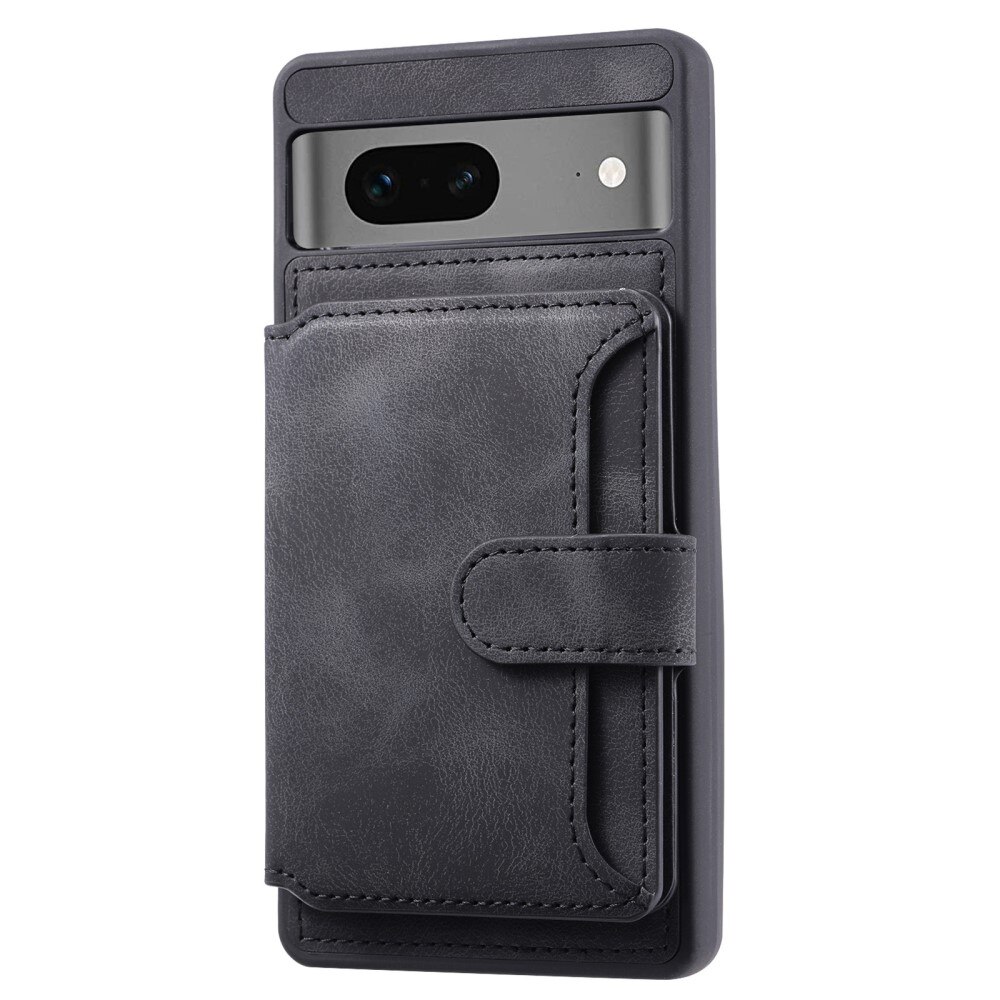 Funda con tarjetero anti-RFID Multi-slot Google Pixel 7 negro