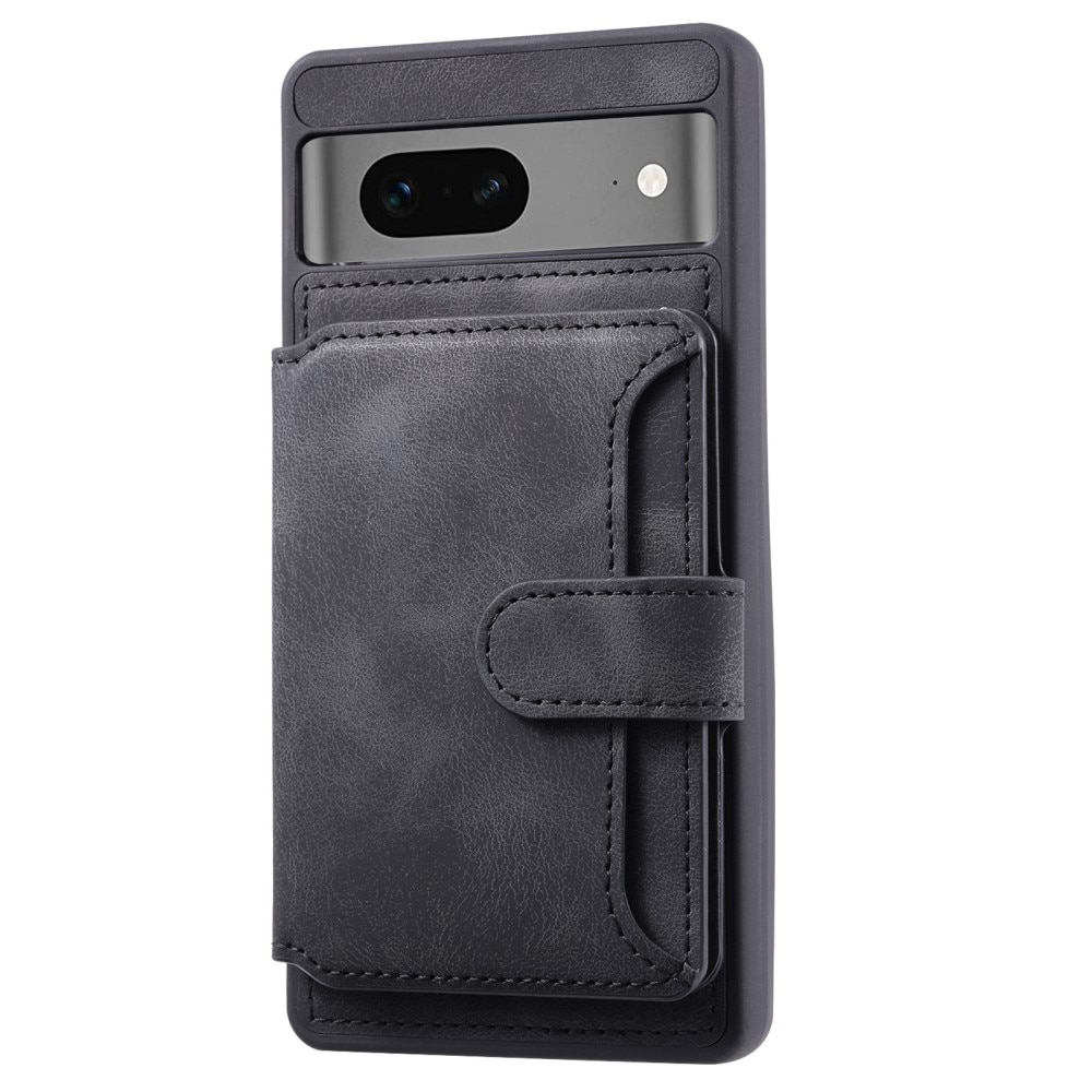 Funda con tarjetero anti-RFID Multi-slot Google Pixel 7a negro