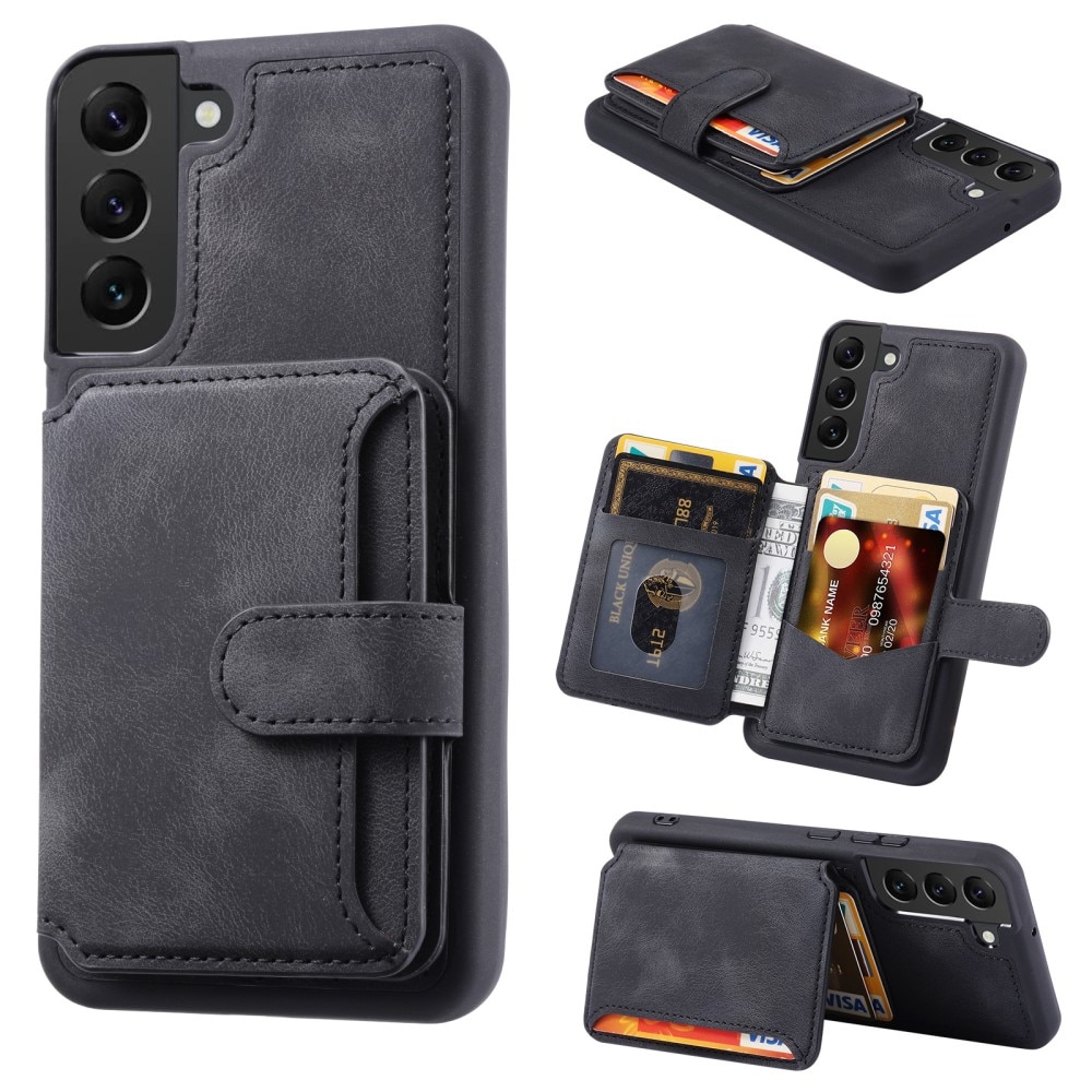 Funda con tarjetero anti-RFID Multi-slot Samsung Galaxy S23 negro