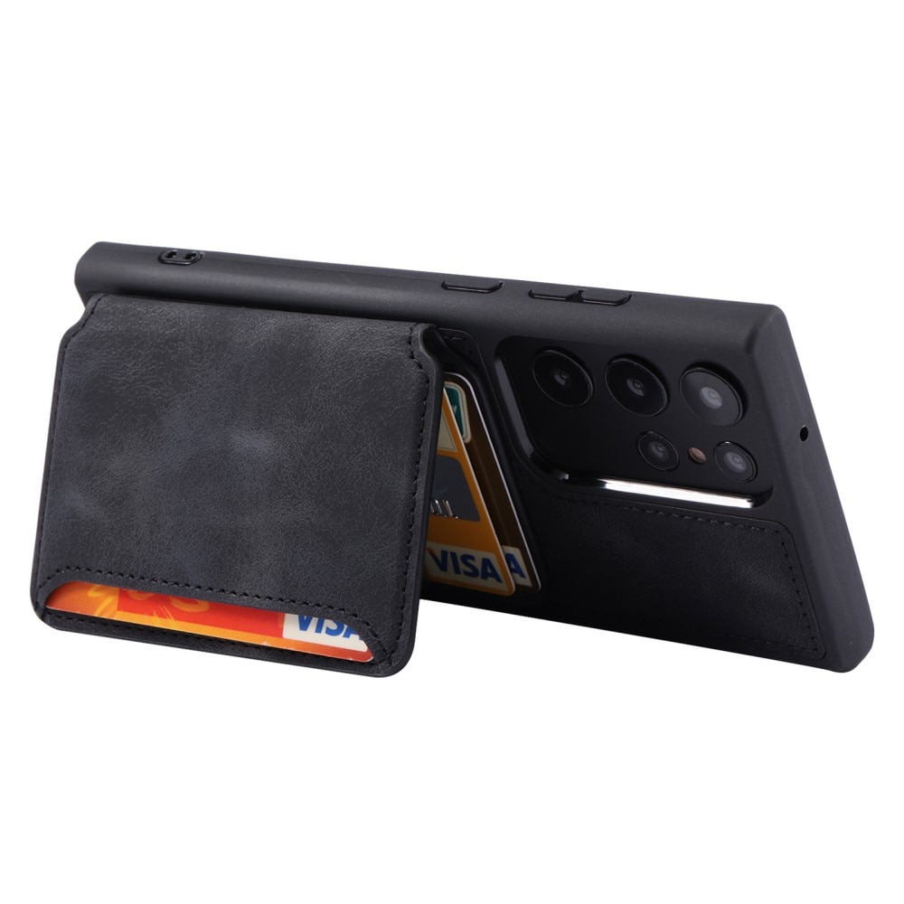 Funda con tarjetero anti-RFID Multi-slot Samsung Galaxy S23 Ultra negro