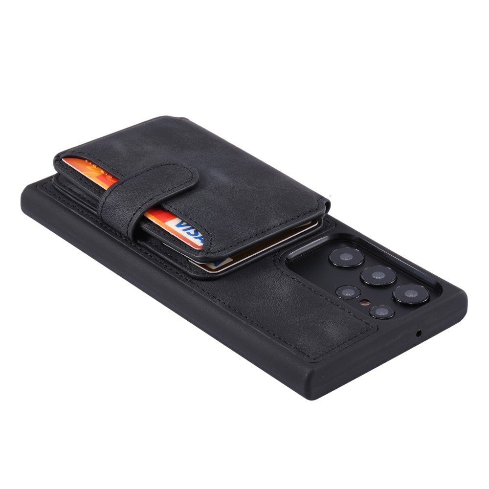 Funda con tarjetero anti-RFID Multi-slot Samsung Galaxy S23 Ultra negro