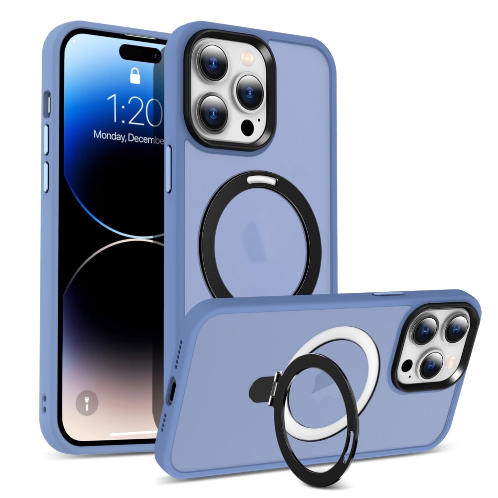 Funda híbrida MagSafe Ring iPhone 14 Pro Azul