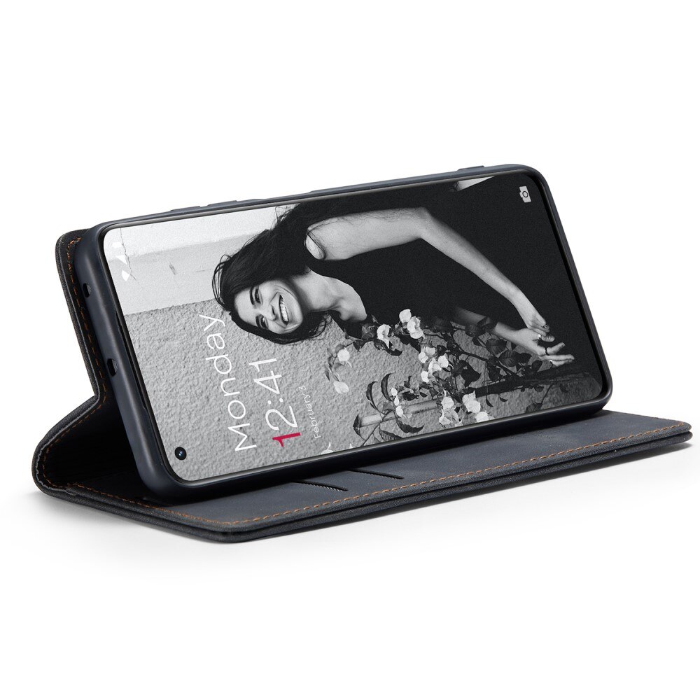Funda delgada con solapa  OnePlus 11 Negro