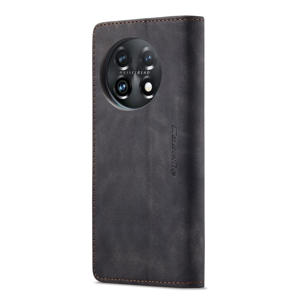 Funda delgada con solapa OnePlus 11 negro