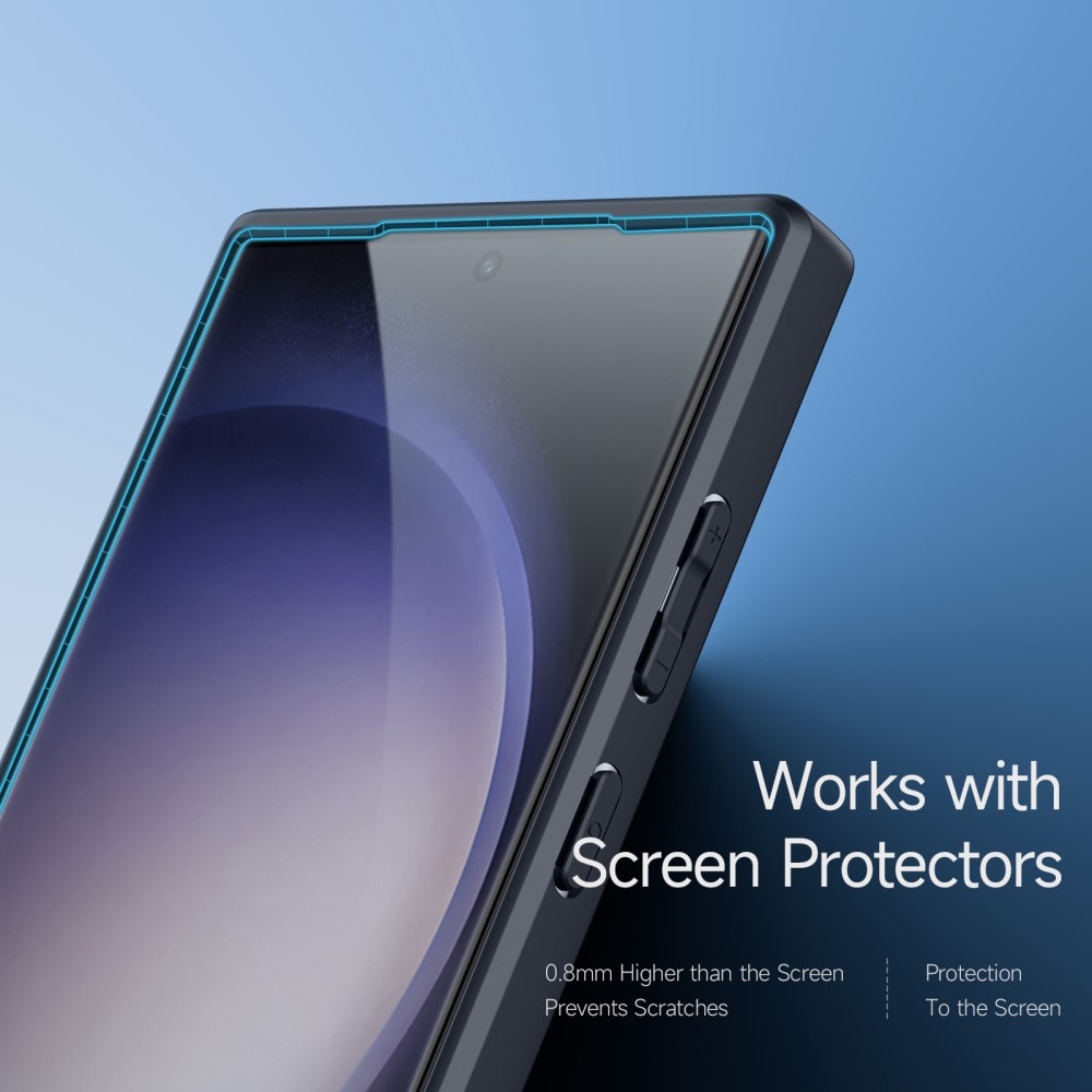 Aimo Series Funda Samsung Galaxy S23 Ultra transparente