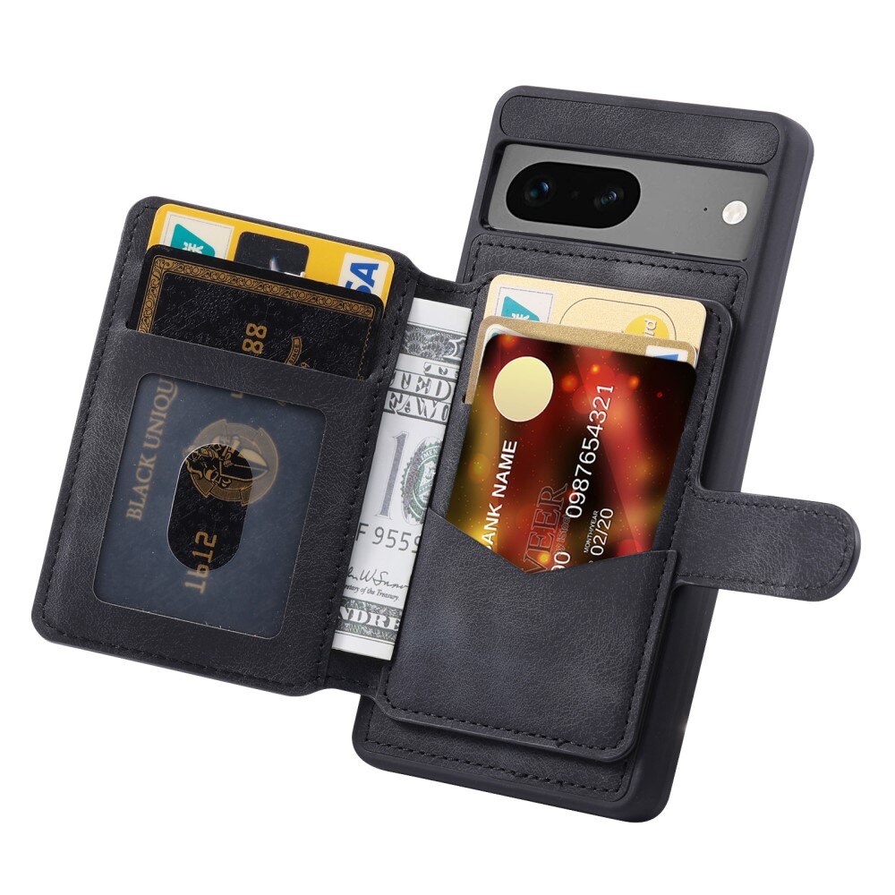 Funda con tarjetero anti-RFID Multi-slot Google Pixel 6a negro