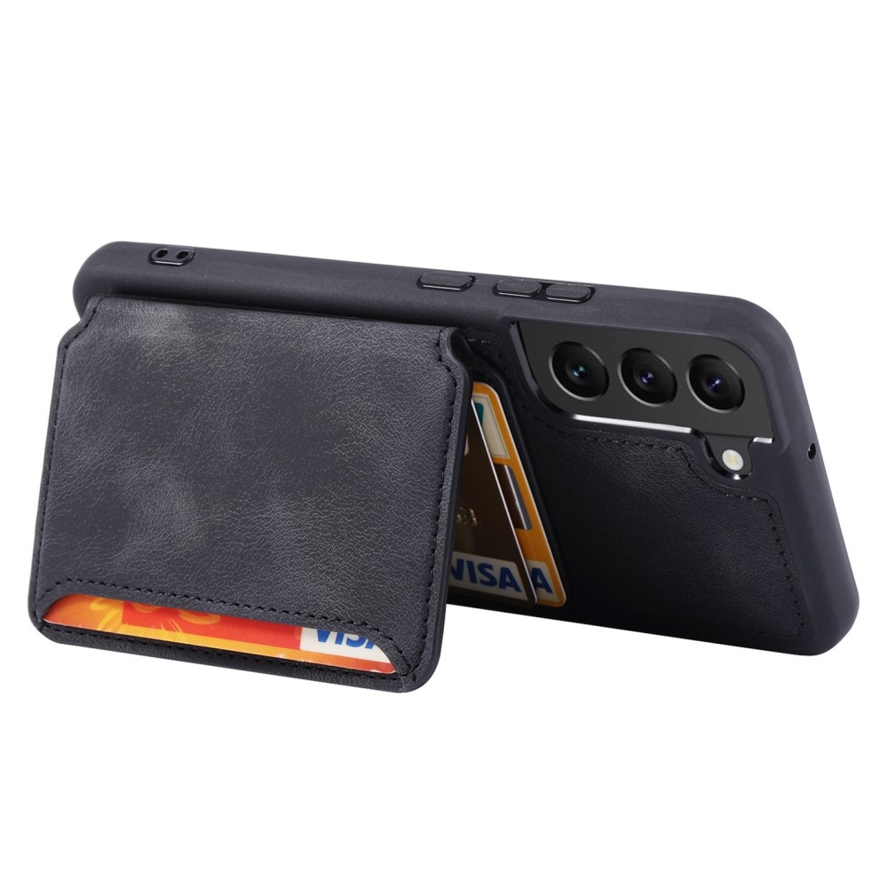 Funda con tarjetero anti-RFID Multi-slot Samsung Galaxy S22 negro