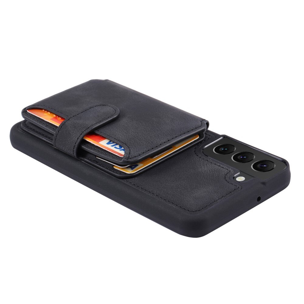 Funda con tarjetero anti-RFID Multi-slot Samsung Galaxy S22 negro