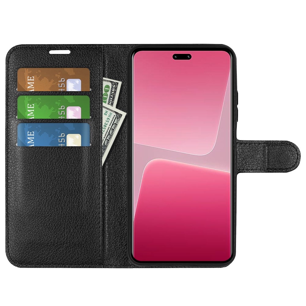 Funda cartera Xiaomi 13 Lite Negro