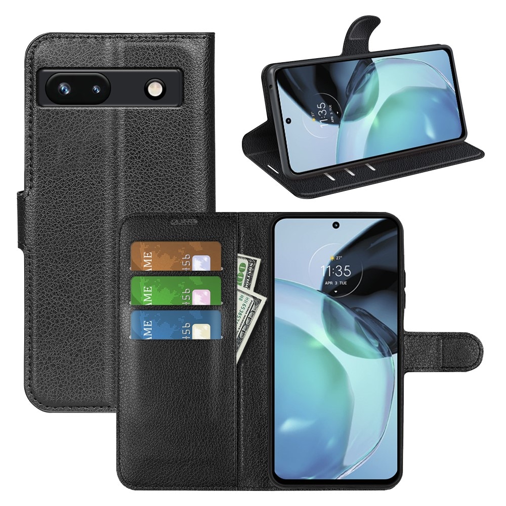 Funda cartera Google Pixel 7a negro