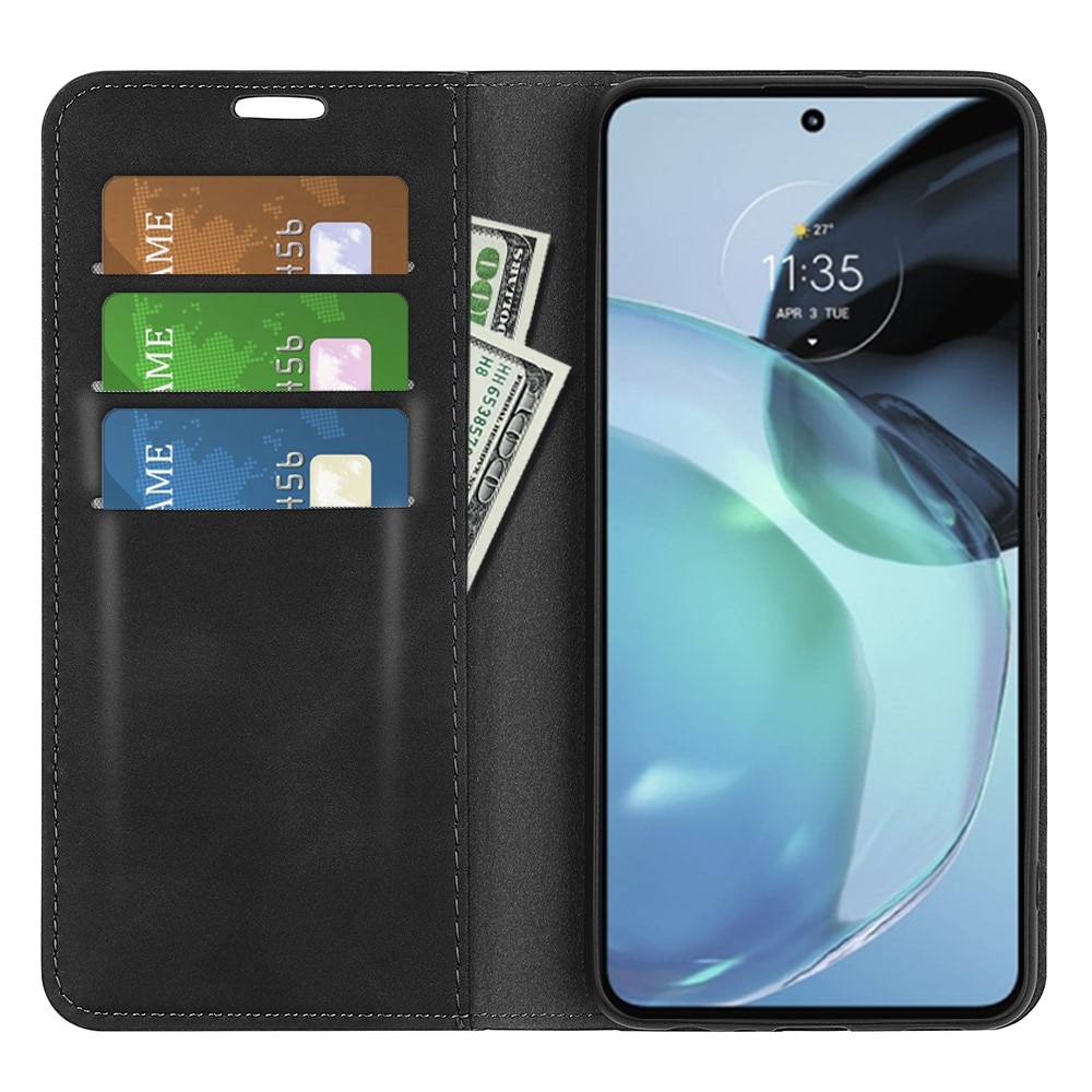 Funda delgada cartera Google Pixel 7a Negro