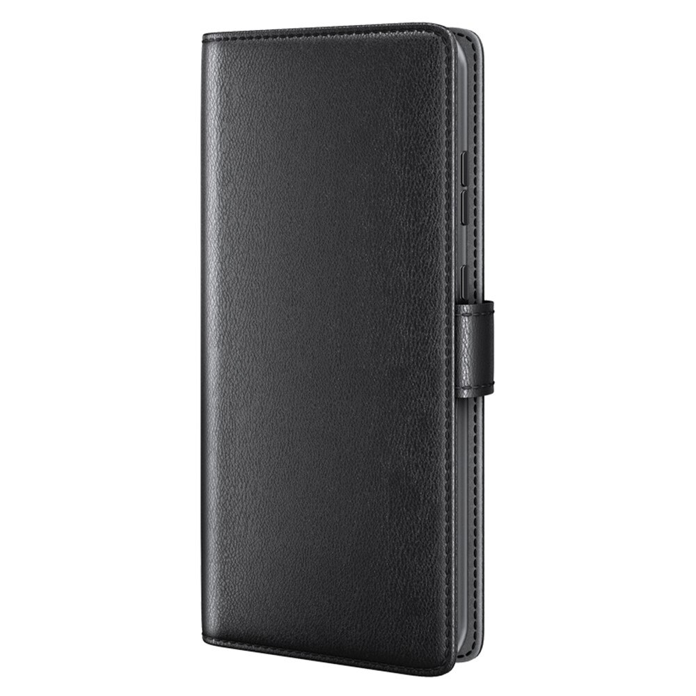 Funda de cuero genuino Honor Magic5 Pro, negro