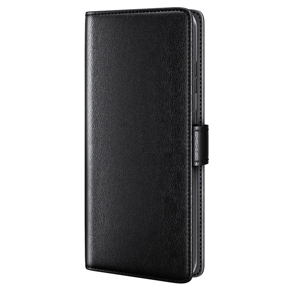 Funda de cuero genuino Samsung Galaxy A24, Negro