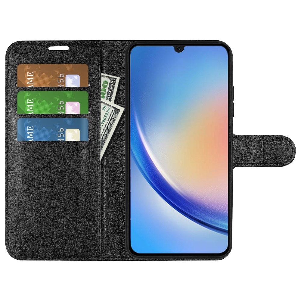 Funda cartera Samsung Galaxy A24 Negro