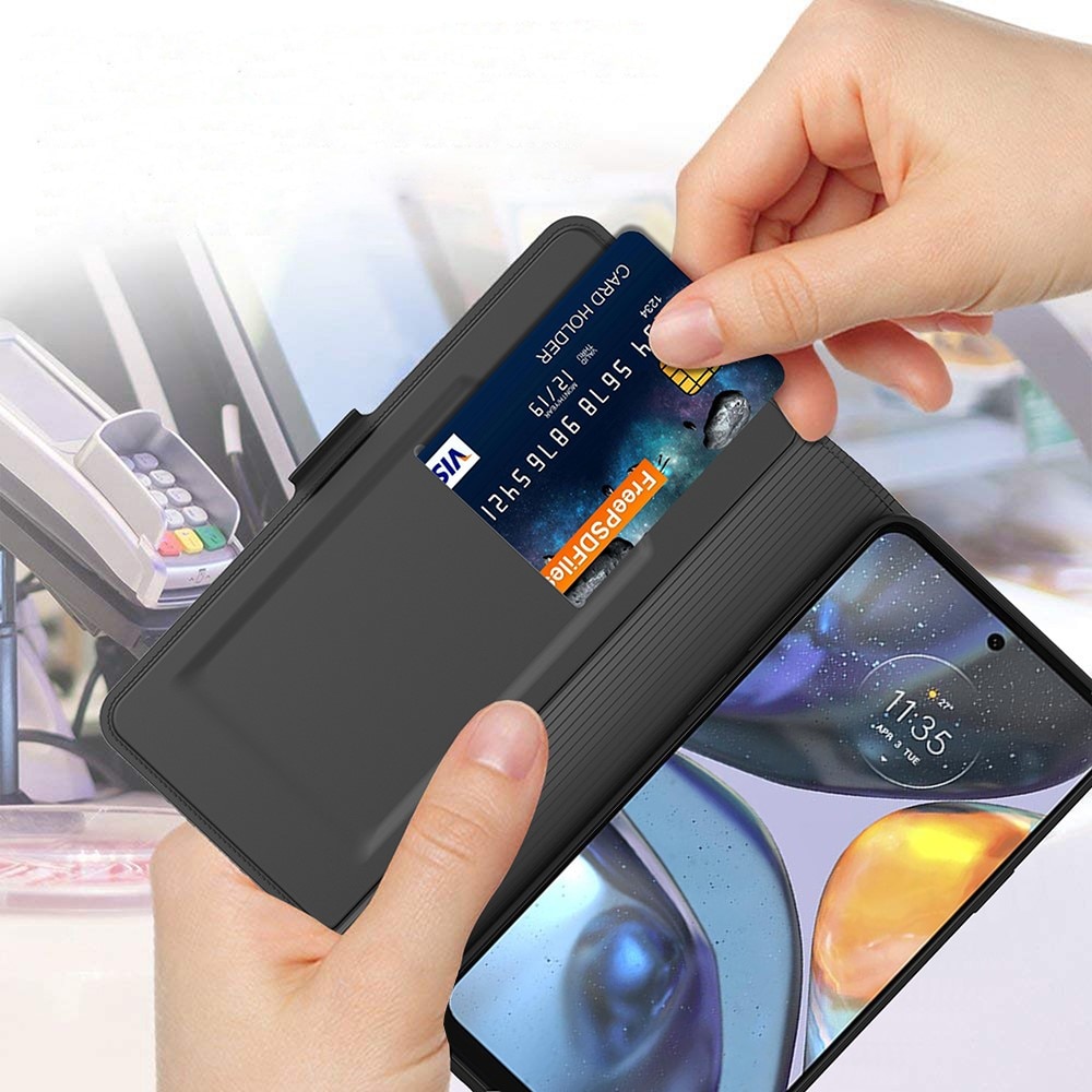 Cartera Slim Card Wallet Motorola Edge 40 Pro negro