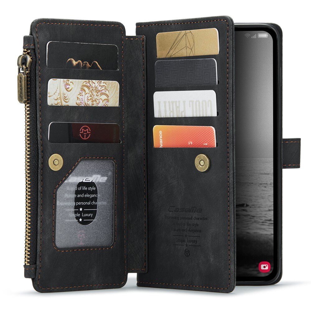 Cartera Zipper Samsung Galaxy A54 Negro