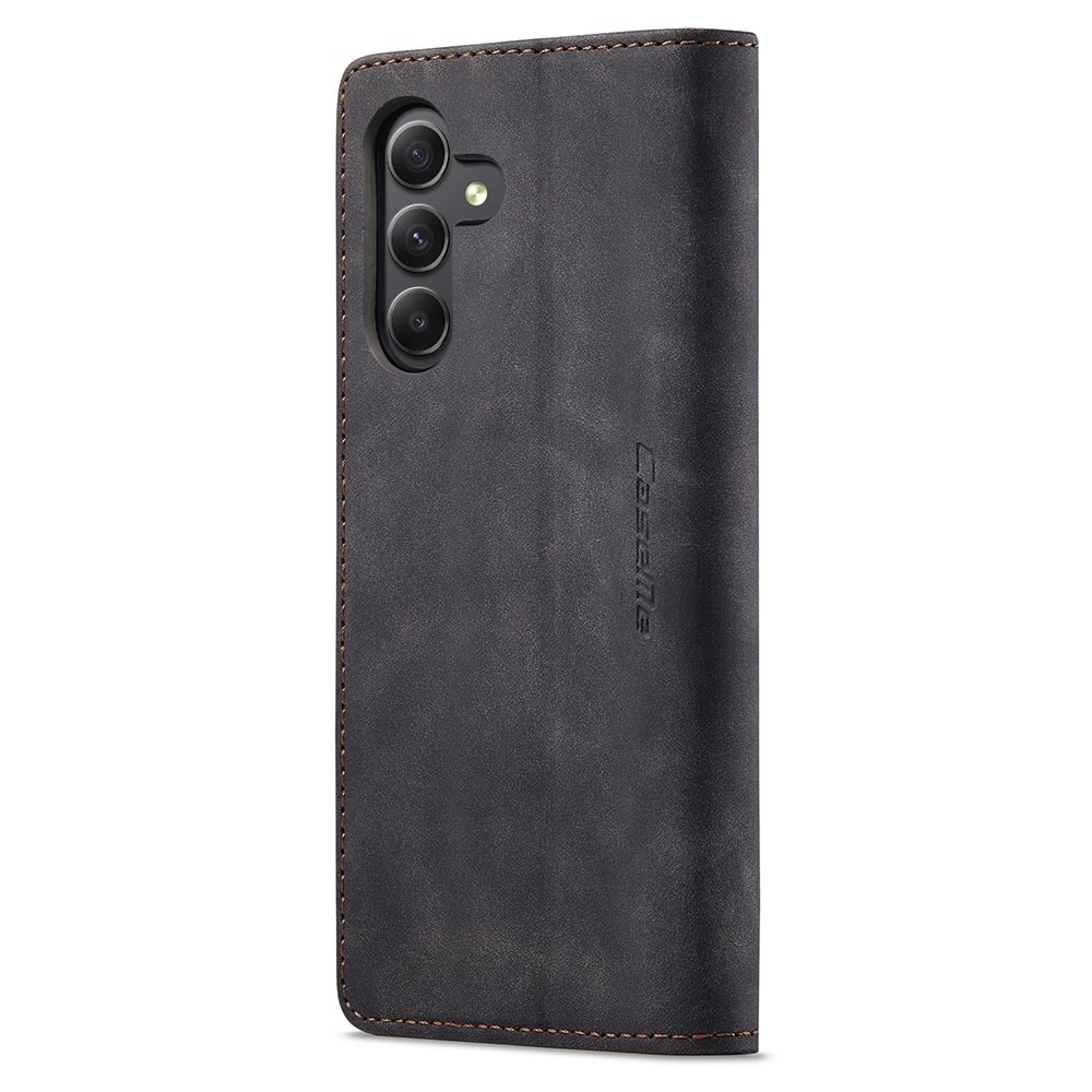 Funda delgada con solapa Samsung Galaxy A24 Negro