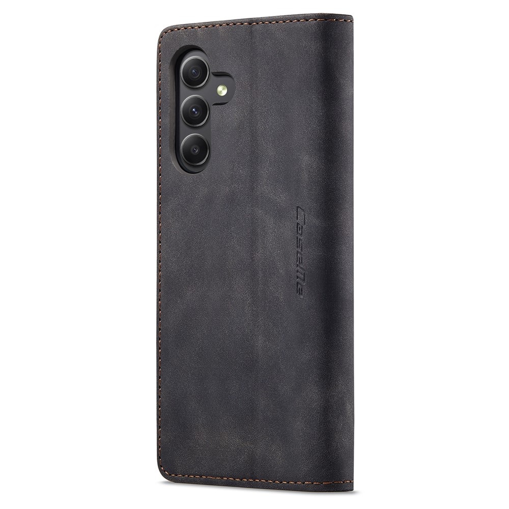 Funda delgada con solapa Samsung Galaxy A24 negro