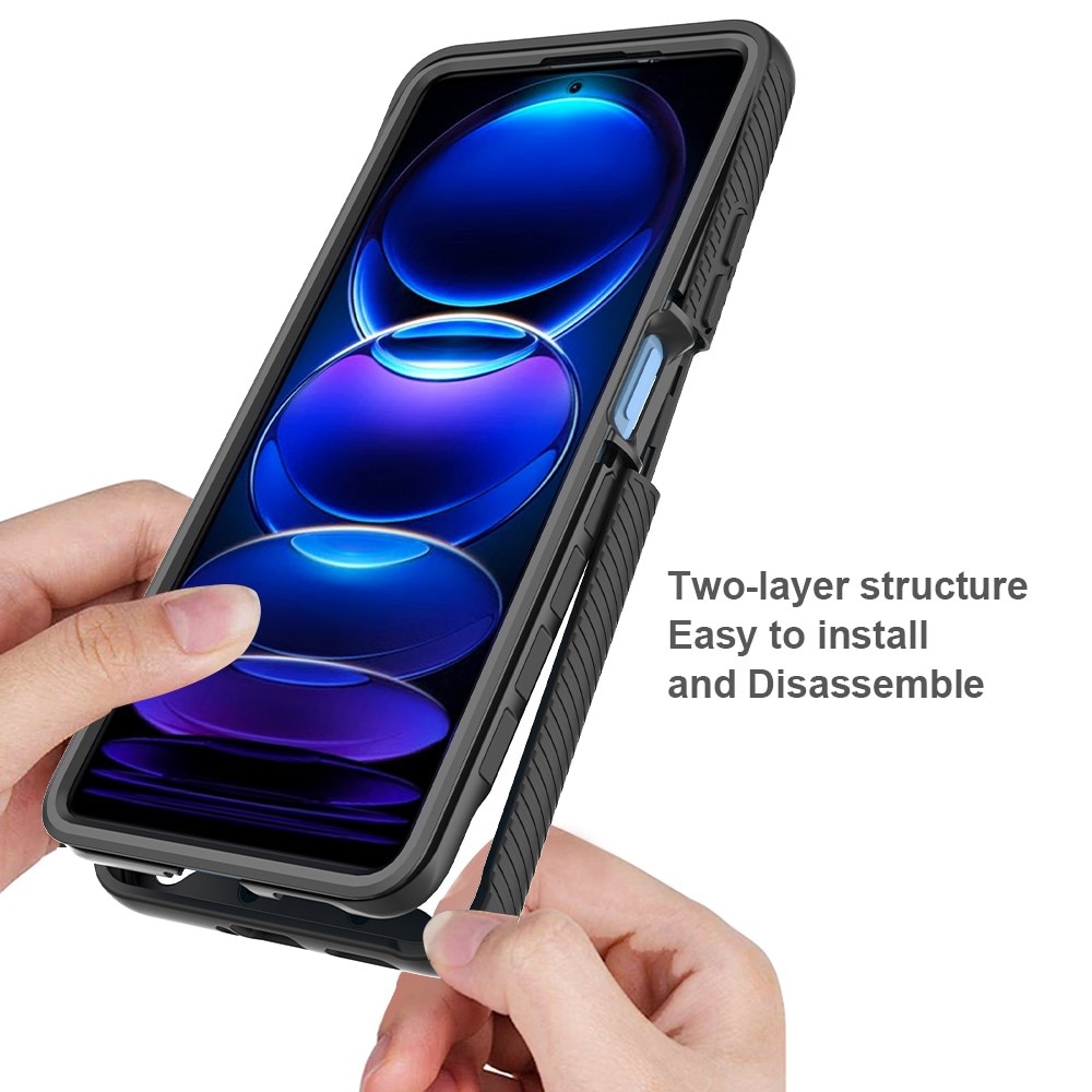 Funda Full Protection Xiaomi Redmi Note 12 Pro Negro