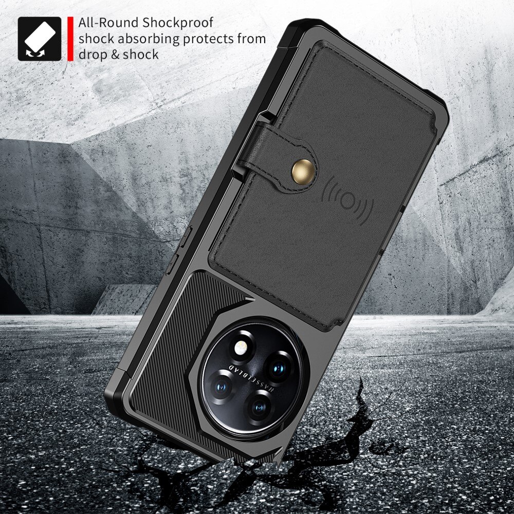 Funda con tarjetero Tough Multi-slot  OnePlus 11 Negro