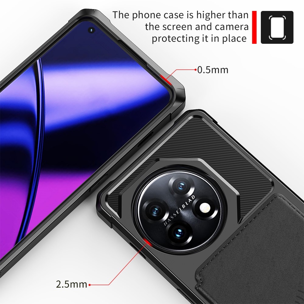 Funda con tarjetero Tough Multi-slot  OnePlus 11 Negro