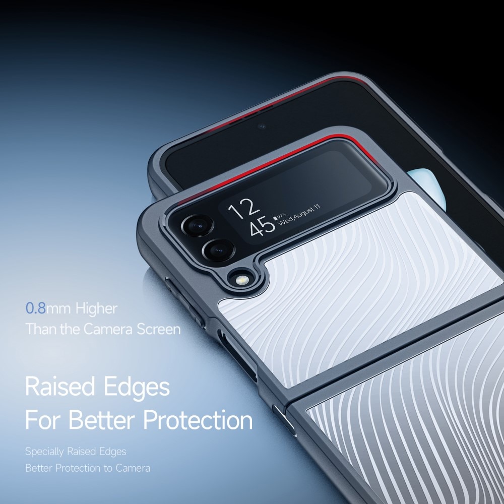 Aimo Series Funda Samsung Galaxy Z Flip 4 transparente