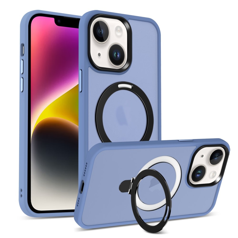 Funda híbrida MagSafe Ring iPhone 13 Azul