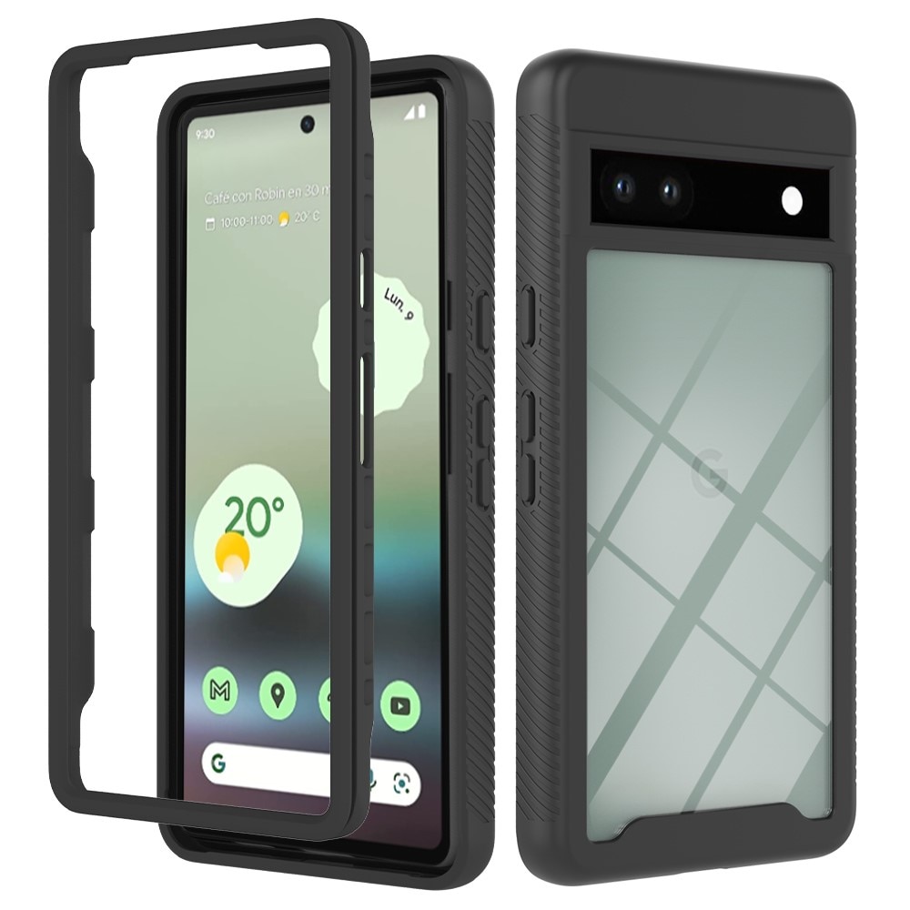 Funda con cobertura total Google Pixel 7a negro